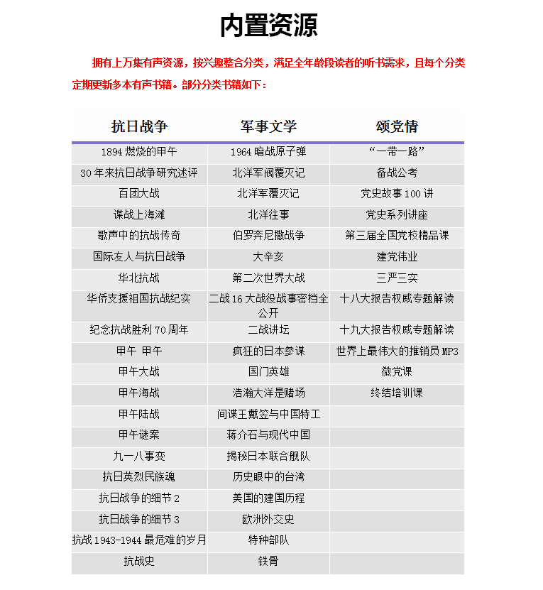 有聲聽書墻 有聲聽書墻